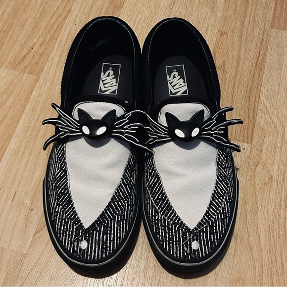 Vans Disney The Nightmare Before Christmas Slip-On Jack Skellington Shoes 5.5 7 - Picture 3 of 4